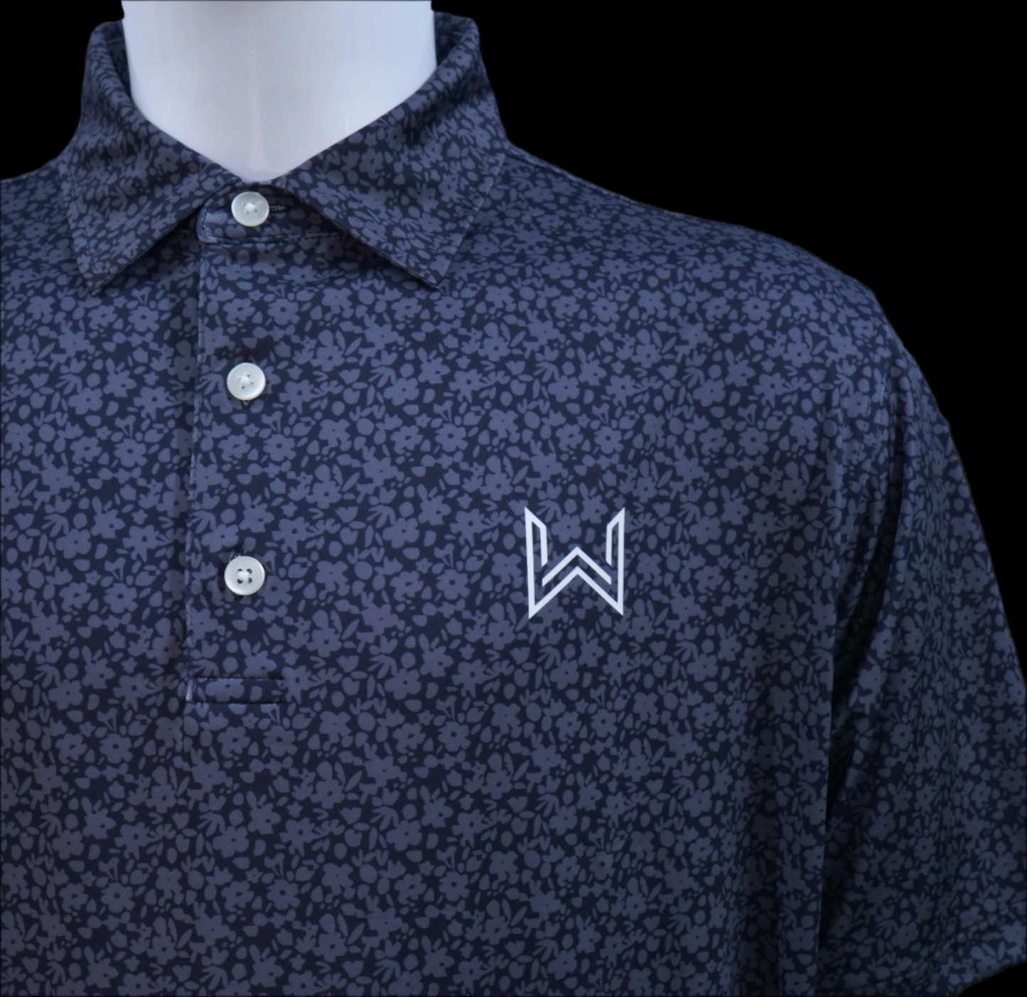 Artistic Floral Polo